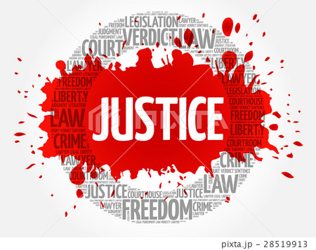 Justice word cloud 28519913