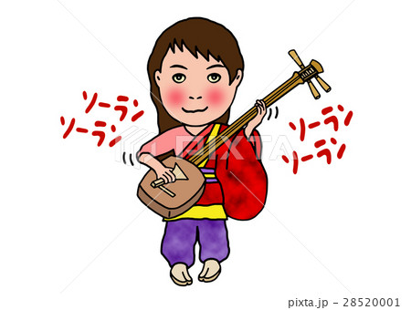 よさこいソーランのイラスト素材