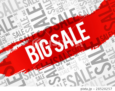 BIG SALE words cloud 28520257
