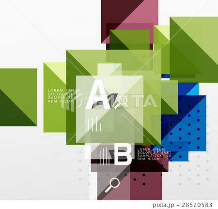 Square infographic banner. Square infographic banner. 28520583