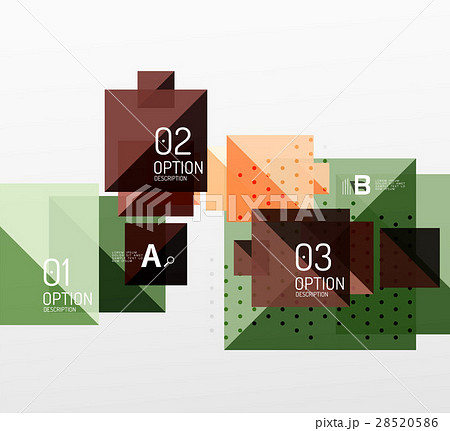 Square infographic banner. Square infographic banner. 28520586