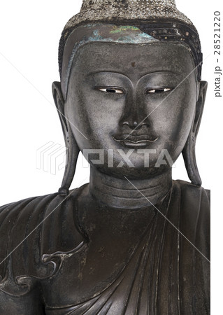 Buddha portrait isolated on white background. Buddha portrait isolated on white background. 28521220