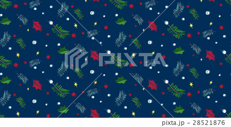 Gorgeous Christmas vector pattern  28521876