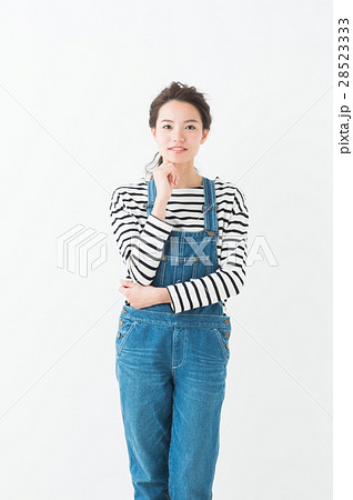 オーバーオール　女性 28523333