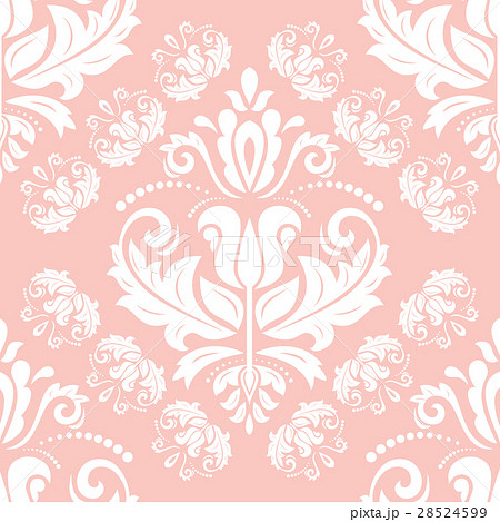 Damask Seamless Vector Background 28524599