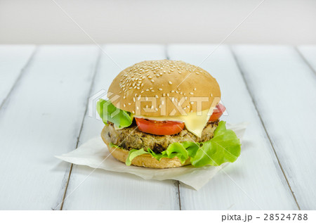 fresh tasty burger 28524788
