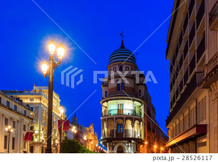 Evening Seville city(Spain). 28526117