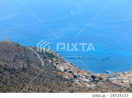 Mediterranean Sea coastline (Cartagena, Spain). Mediterranean Sea coastline (Cartagena, Spain). 28526133