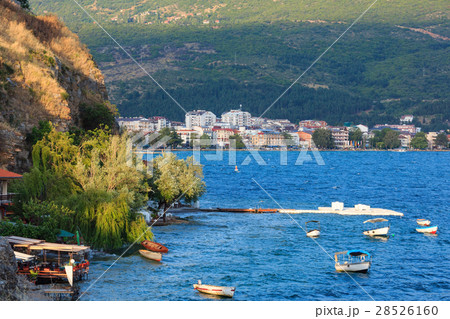 Lake Ohrid summer view. 28526160