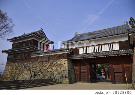 日本100名城　３月の上田城　東虎口櫓門 28528300