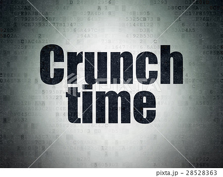 Business concept: Crunch Time on Digital Data 28528363