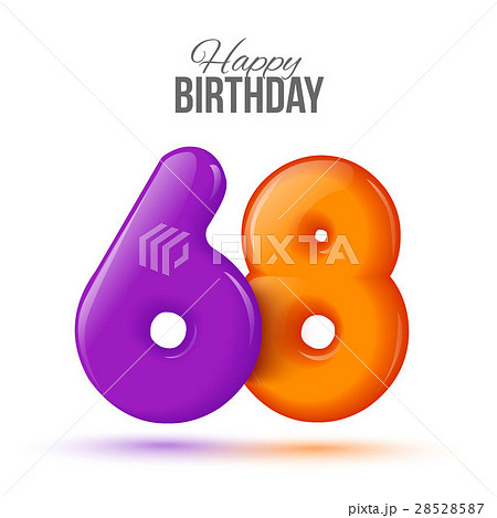 Birthday greeting card template with glossy fifty Birthday greeting card template with glossy fifty 28528587