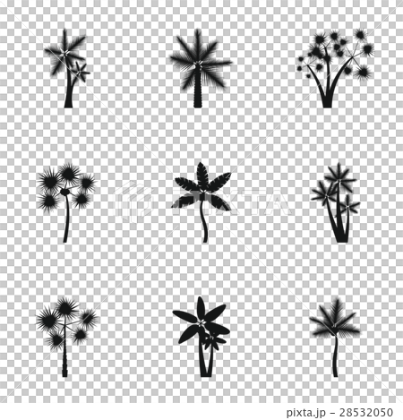 Palma icons set, simple style 28532050