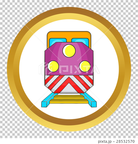 Train locomotive vector icon Train locomotive vector icon 28532570