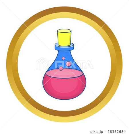 Flask of oil vector icon Flask of oil vector icon 28532684