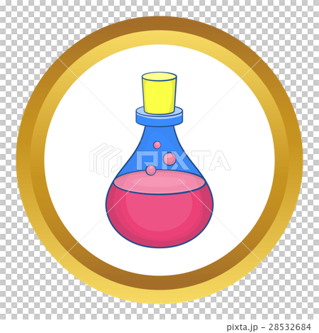 Flask of oil vector icon Flask of oil vector icon 28532684