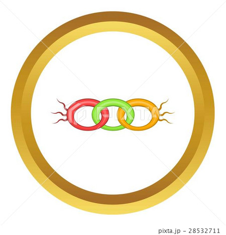 Virus vector icon 28532711