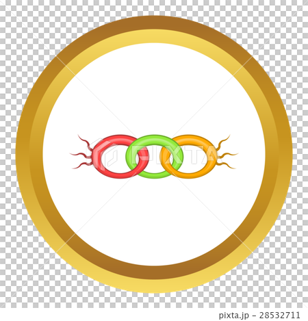 Virus vector icon 28532711