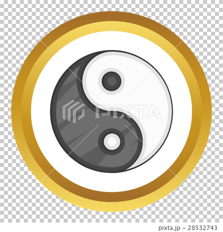 Ying yang vector icon Ying yang vector icon 28532743