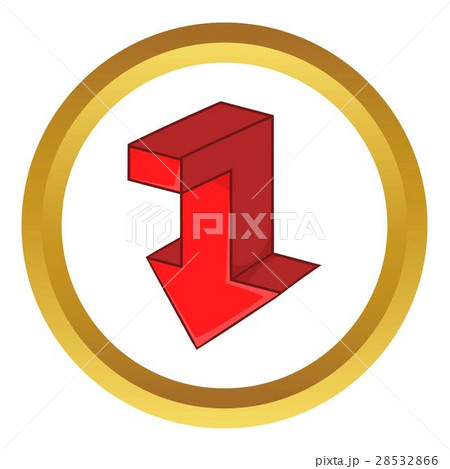 Red arrow vector icon Red arrow vector icon 28532866