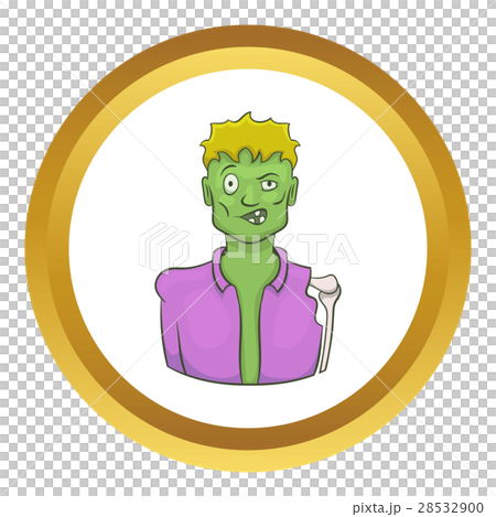 Halloween zombie vector icon Halloween zombie vector icon 28532900