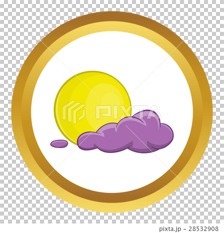 Halloween full moon vector icon Halloween full moon vector icon 28532908