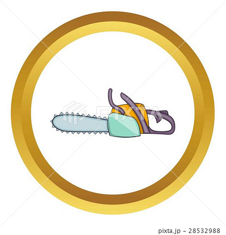 Chainsaw vector icon 28532988