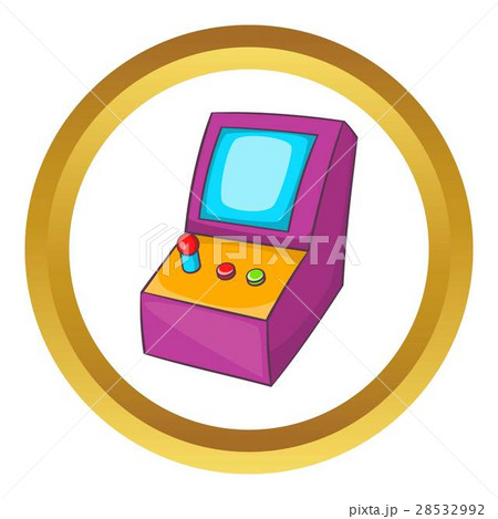 Slot machine vector icon Slot machine vector icon 28532992