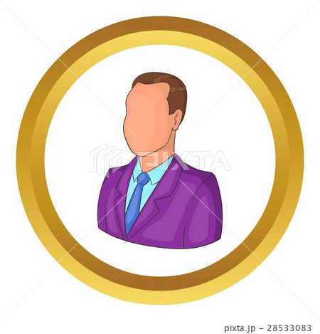 Businessman or manager vector icon 28533083