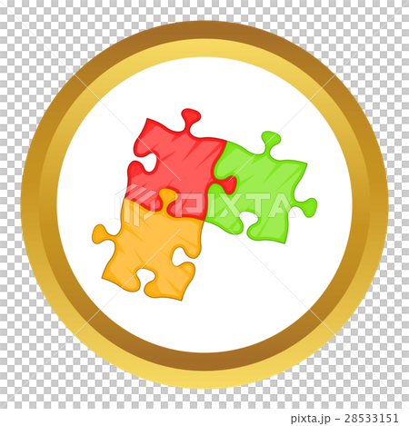 Puzzle piece vector icon Puzzle piece vector icon 28533151