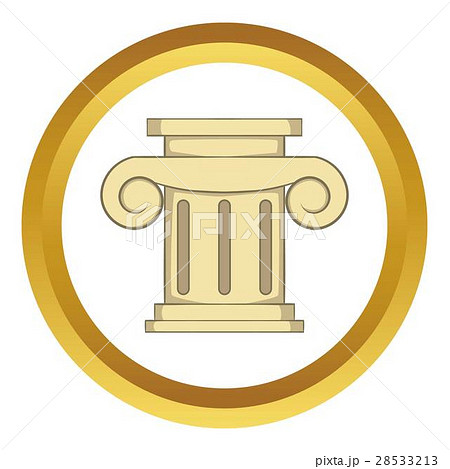 Roman column vector icon Roman column vector icon 28533213