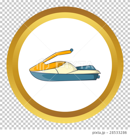 Jet ski vector icon 28533286