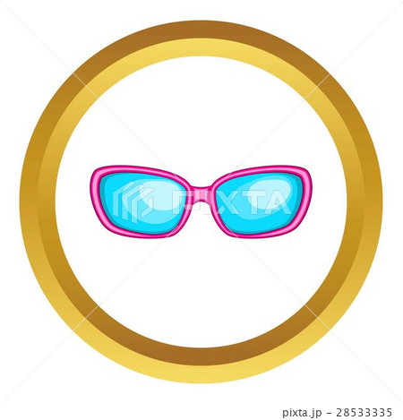 Sunglasses vector icon 28533335