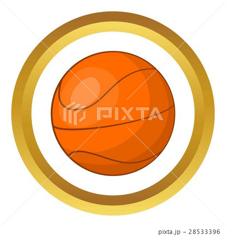 Basketball vector icon 28533396
