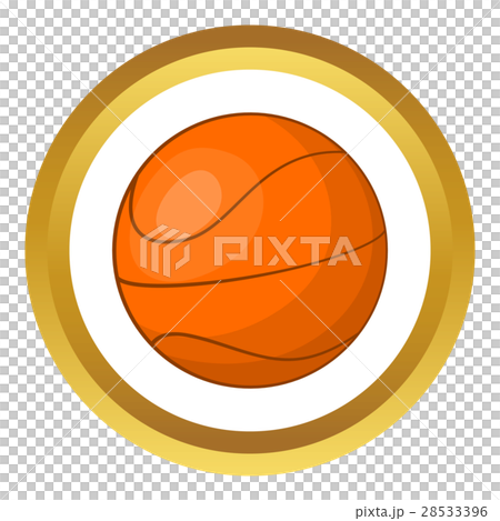 Basketball vector icon 28533396