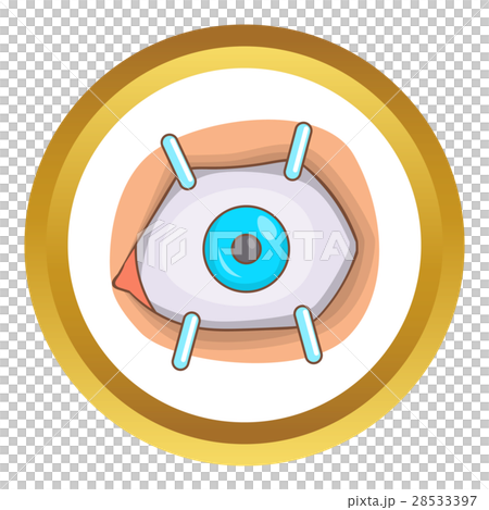 Eye procedure vector icon 28533397