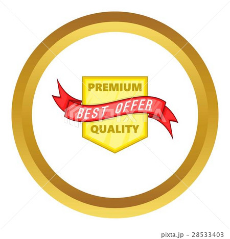 Premium quality label vector icon Premium quality label vector icon 28533403