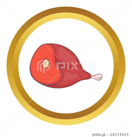Jamon vector icon Jamon vector icon 28533423