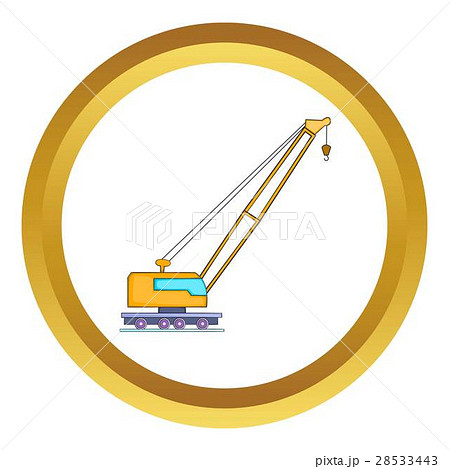 High crane vector icon 28533443