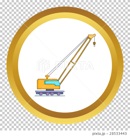 High crane vector icon 28533443