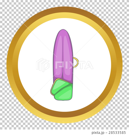 Surfboard case vector icon Surfboard case vector icon 28533585