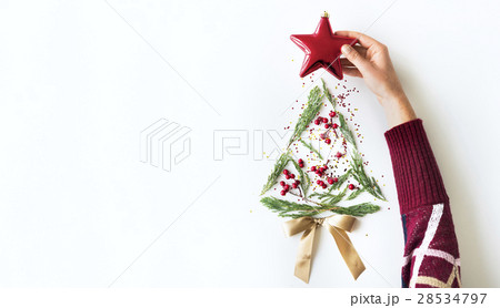Christmas New Year Celebration Decorations Concept 28534797