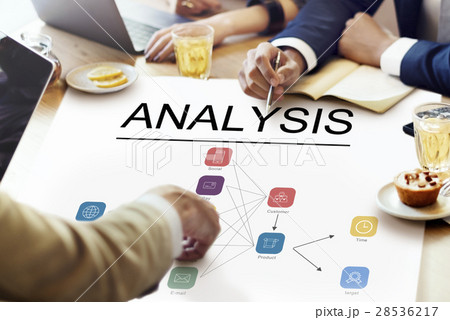 Analysis Model Flow Chart Icon 28536217