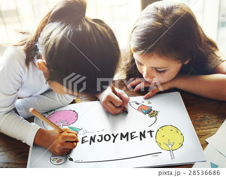 Children Imagination Learning Icon Concept 28536686