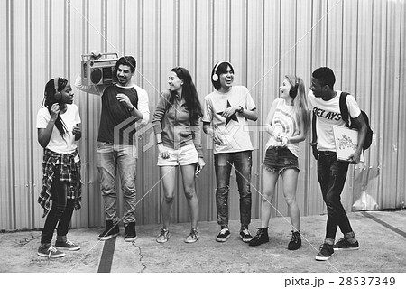 Teenagers Lifestyle Casual Culture Youth Style Concept Teenagers Lifestyle Casual Culture Youth Style Concept 28537349