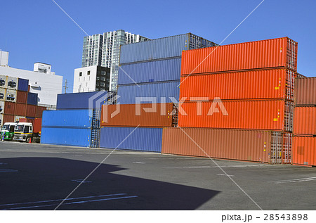 コンテナヤード 28543898