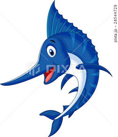 Marlin fish cartoon Marlin fish cartoon 28544729