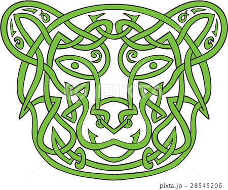 Bear Celtic Knot Bear Celtic Knot 28545206