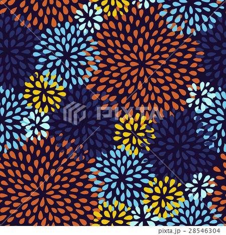 Splash drops seamless pattern 28546304