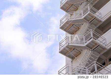 the fire escape which is a part of building 28546523